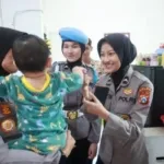 Sambut Hari Jadi Polwan ke -77 Polda Jatim Gelar Baksos di Griya Yatim