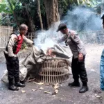 Polisi Bongkar Arena Sabung Ayam di Balongbendo, Sidoarjo