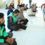 Polres Gresik dan Komunitas Ojol Bersatu, Sholat Gaib dan Doa Bersama