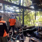 BPBD Bondowoso Salurkan Bantuan untuk Korban Kebakaran di Desa Gunung Sari