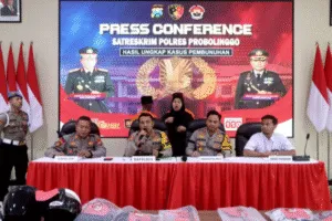 Polres Probolinggo Ringkus Ayah dan Anak Pelaku Pembunuhan Sadis di Sukapura