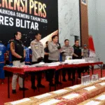 Polres Blitar Amankan 13 Tersangka Operasi Tumpas Narkoba 2025