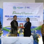 Dandim 0822 Hadiri Penandatanganan PKS RS Cahya Medika dan IHC Rolas Nusantara