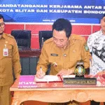 Bupati Bondowoso dan Wali Kota Blitar Teken MoU, Perkuat Sinergi Antar Daerah