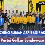 aspirasi yang bersifat regional atau nasional akan diteruskan ke DPD Golkar Jawa Timur maupun DPP Partai Golkar, serta kepada anggota DPR RI Dapil Bondowoso.