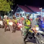 Kompak di Malam Hari, Babinsa Koramil 0822/01 dan Banser Keliling Kota Bondowoso