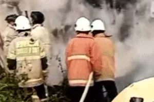 Gudang di Bataan Tenggarang Ludes Terbakar