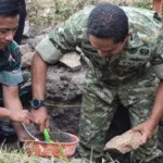 Dandim 0822 dan Bupati Bondowoso Tanam Batu Pertama Koperasi Desa Merah Putih