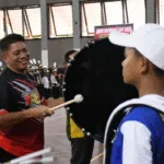 Kasdim 0822 Hadiri Bondowoso Open Marching Festival Kapolres Cup 2025