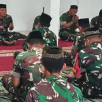 Wujud Syukur dan Kekompakan, Kasdim 0822 Mayor Inf Tanuri Pimpin Doa Bersama