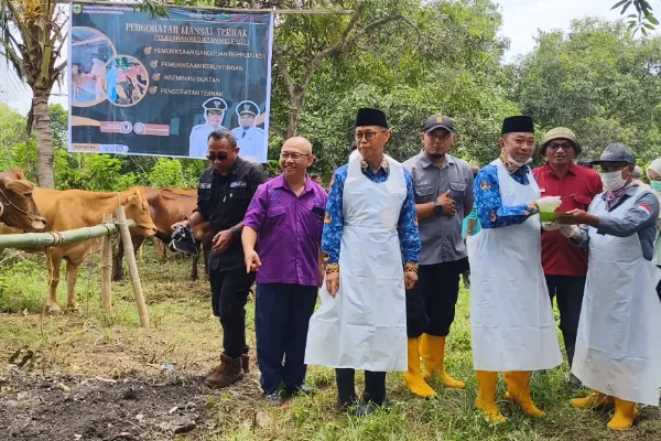 Bupati Bondowoso, Abdul Hamid Wahid, dalam sambutannya menegaskan bahwa sektor peternakan memiliki peran strategis dalam mendukung kesejahteraan masyarakat.
