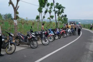 Operasi Zebra Semeru: Polres Tuban Gulung 21 Remaja Pembalap Liar