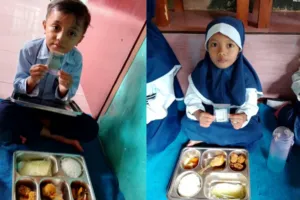 Kejutan Penuh Bahagia di KB Puncak Ria, Azza dan Zidan Temukan Hadiah Uang Tunai dalam Omprengan MBG