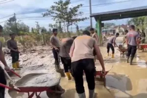 Dedikasi Polri Pulihkan Pendidikan Pascabanjir, SD Negeri di Aceh Tamiang Kembali Siap Beroperasi