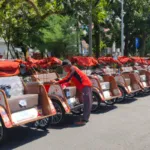 Presiden Prabowo Subianto Salurkan 200 Unit Becak Listrik untuk Warga Bondowoso
