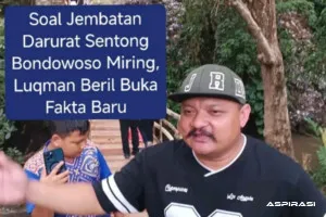 Jembatan Darurat Sentong Miring, Luqman Beril Bongkar Fakta: “Saya Bukan Pelaksana!"