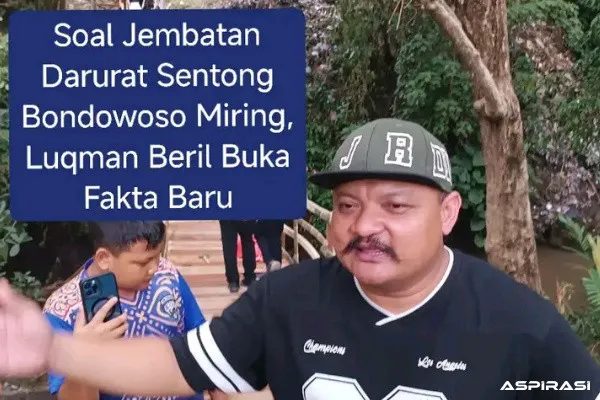 Jembatan Darurat Sentong Miring, Luqman Beril Bongkar Fakta: “Saya Bukan Pelaksana!"
