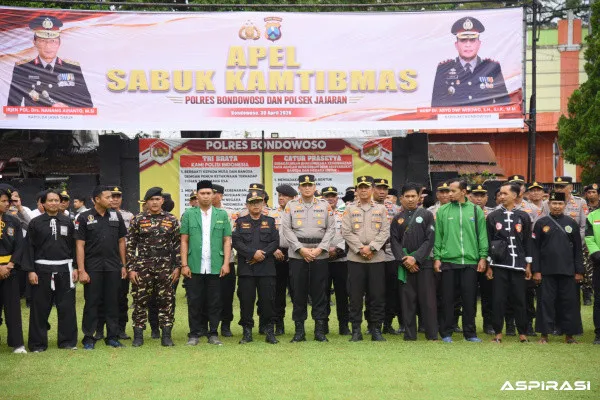 Kapolres Bondowoso Perkuat Sabuk Kamtibmas, Rajut Sinergi Demi Stabilitas Daerah
