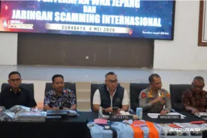 Polrestabes Surabaya Gulung Sindikat Scamming Internasional, 44 WNA dan WNI Diciduk dari Jaringan Penipuan Digital