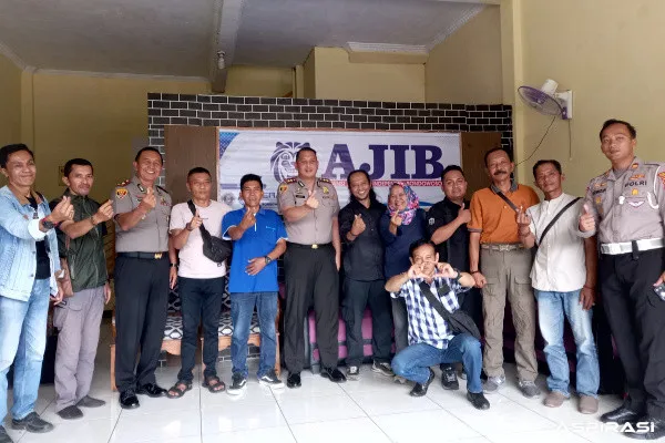 Kapolres Bondowoso Pererat Sinergi dengan Insan Pers, AJIB Tegaskan Komitmen Profesional dan Solid