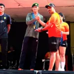 Prajurit Bari Fola Dominasi Festival Kiarono, Serda Yohan Pelapory Juara 1 Lari 5K HUT Halmahera Utara