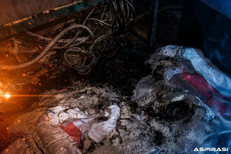 Gudang PT Trimurti di Tlogosari Terbakar, Kerugian Ditaksir Capai Rp50 Juta