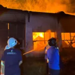 Gudang Tembakau PT Sadana Arif Nusa Dilalap Api, Damkar dan Tim Gabungan Bergerak Cepat