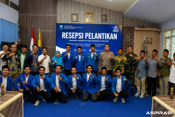 Pelantikan PMII Bondowoso Jadi Momentum Perkuat Sinergi Polri dan Mahasiswa