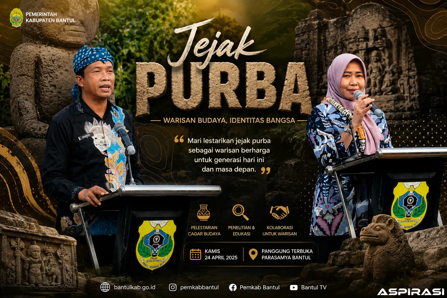 Jejak Purba Bondowoso 2026: Dari Warisan Leluhur Lahir Gagasan Besar untuk Daerah