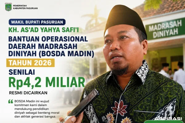 Janji Dibuktikan! Bosda Madin Rp4,2 Miliar Cair, Pendidikan Keagamaan Tetap Jadi Prioritas