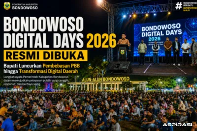 Bondowoso Digital Days 2026 Resmi Dibuka, Bupati Luncurkan Pembebasan PBB hingga Transformasi Digital Daerah