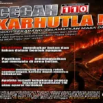Jangan Main Api! Kapolres Aryo Warning Keras: Karhutla Bisa Bikin Pelaku Dipenjara 15 Tahun dan Didenda Rp15 Miliar