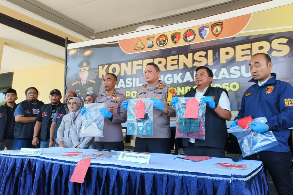 Lima Kasus Diungkap Polres Bondowoso, Dari Pelecehan Seksual hingga Pencurian Brankas Rp150 Juta