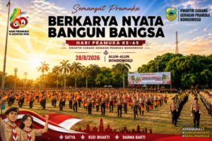 Bupati Bondowoso Ajak Pramuka Jadi Penggerak Ketahanan Pangan Menuju Indonesia Emas 2045
