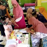 Babinsa Kejayan Turun ke Posyandu, Kawal Tumbuh Kembang Generasi Sehat