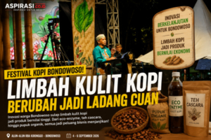 Bikin Geger di Festival Kopi Bondowoso! Limbah Kulit Kopi Berubah Jadi Ladang Cuan
