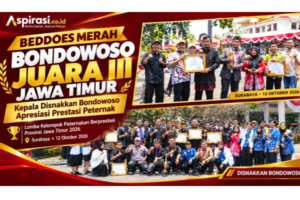 BEDDOES MERAH Harumkan Bondowoso di Jatim! Raih Juara III, Hendri Widotono Beri Apresiasi