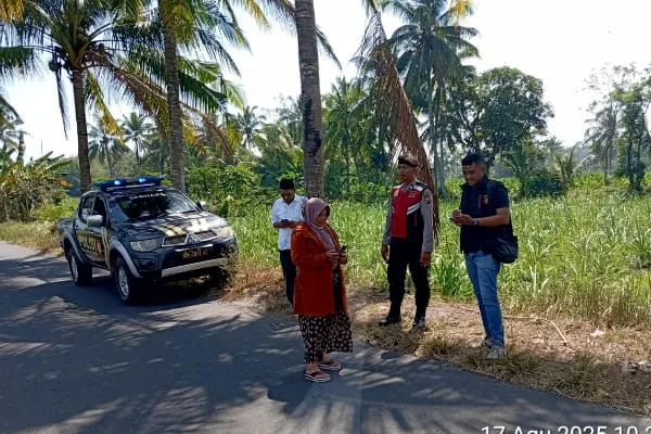 Polsek Pujer Amankan Pelaku Jambret di Jalan Raya Tangsil