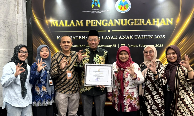 Bondowoso Raih Predikat Kabupaten Layak Anak Peringkat Nindya 2025