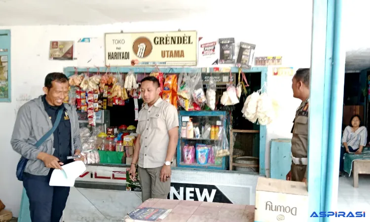 Satpol PP & Bea Cukai Amankan Barang Bukti di Dua Kecamatan