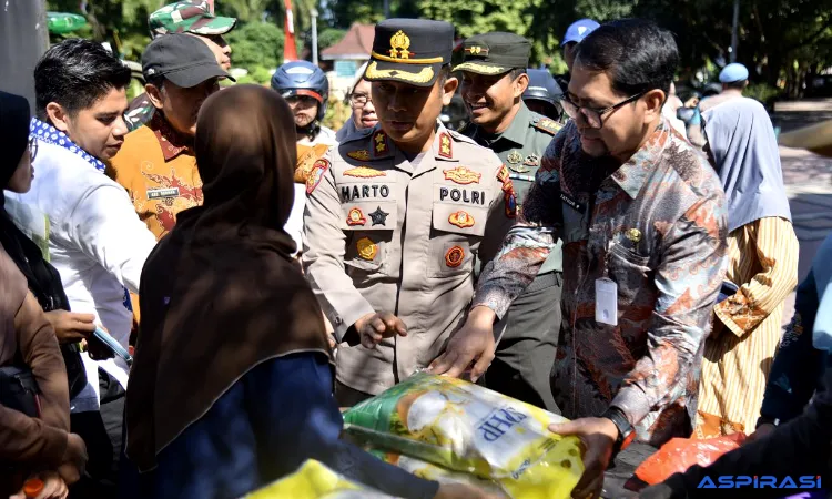 Operasi Pasar Beras Murah dengan harga eceran terendah