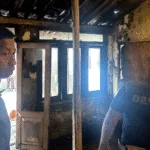 Diduga Akibat Bensin Tumpah Tersulut Api Korek