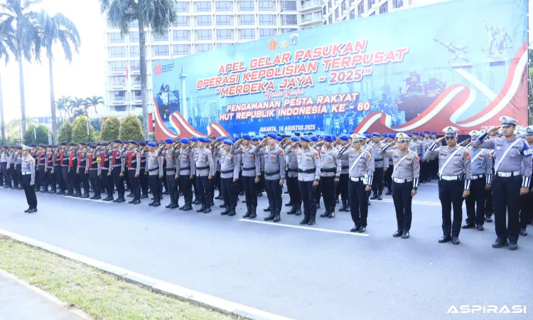 9.035 Personel dikerahkan untuk Amankan HUT ke-80 RI