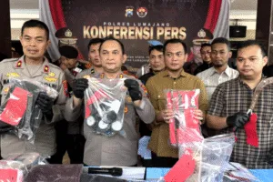 Polres Lumajang Amankan Dua Tersangka