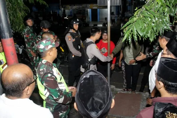 Polres Kediri Kota & Kodim 0809 Intensifkan Patroli Gabungan Usai Demo Ricuh