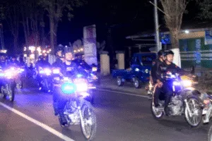 Polres dan TNI Bondowoso Gelar Apel & Patroli Skala Besar Jaga Kamtibmas