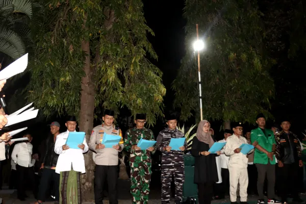 Doa Bersama Lintas Agama di Banyuwangi, Kapolresta: Momentum Teguhkan Persatuan dan Harmoni
