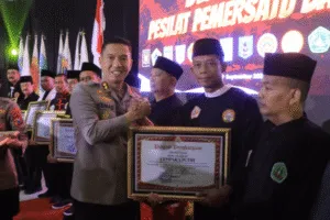 Kapolres Madiun Apresiasi Pesilat Gelar Deklarasi Pemersatu Bangsa