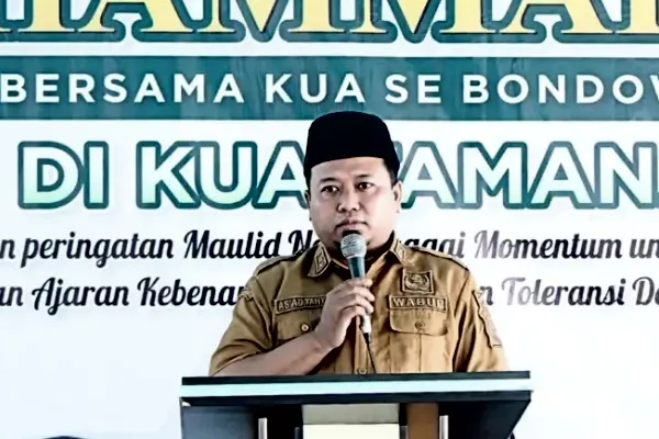 Wabup Bondowoso Hadiri Peringatan Maulid Nabi, Tekankan Persatuan dan Nilai Kejujuran