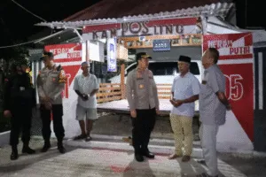 Jogo Jatim Kapolres Bojonegoro Ajak Warga Aktifkan Siskamling